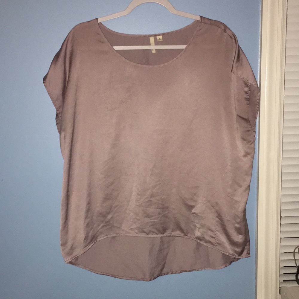 NORDSTROM BRAND soft purple blouse